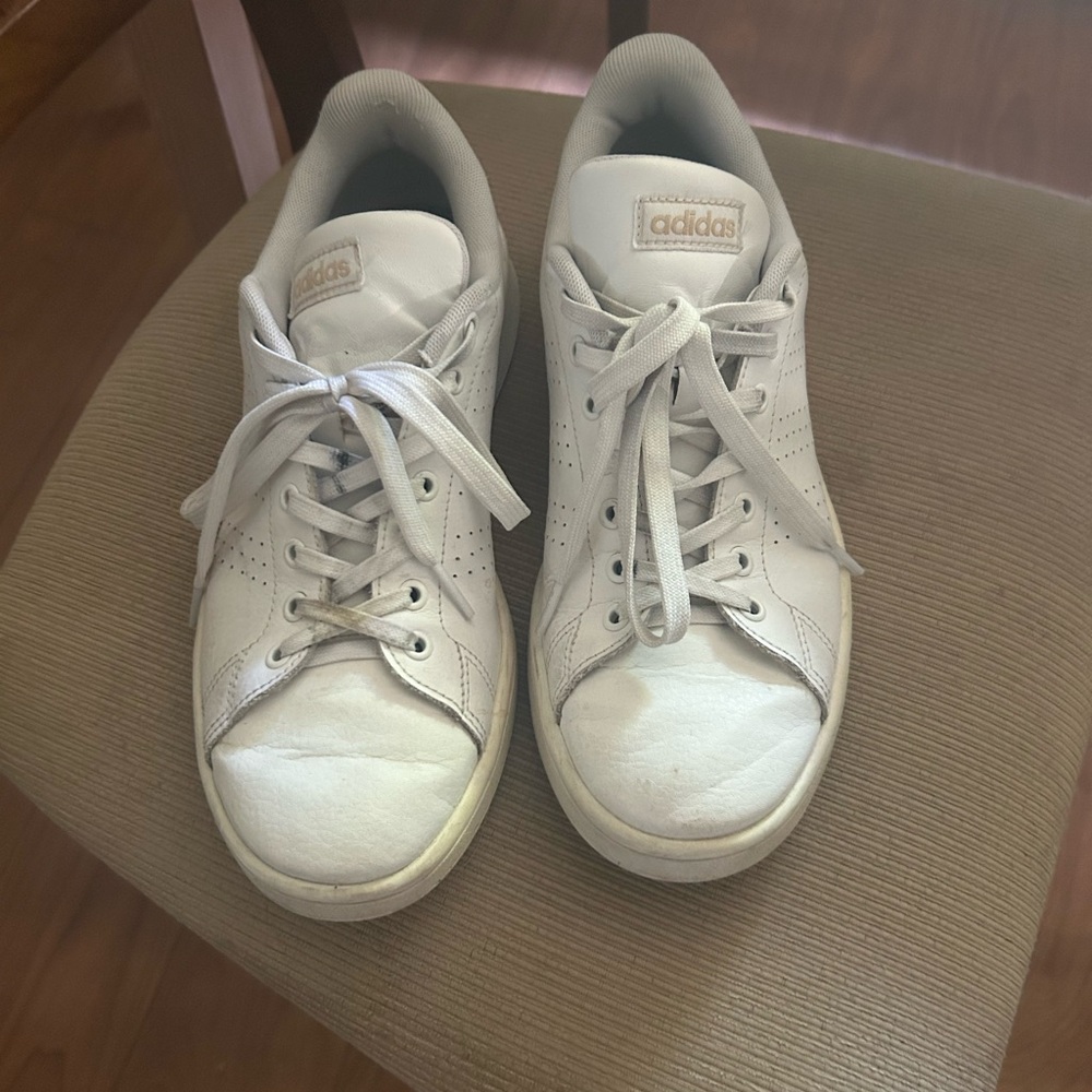 adidas White Athletic Shoes